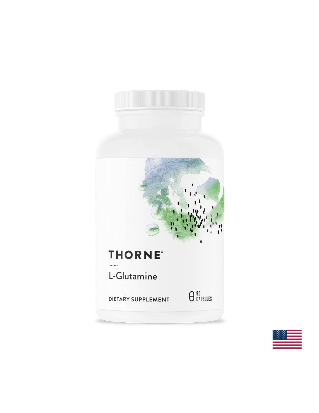 В подкрепа на мускулите и чревната функция - Л-Глутамин, 1500 mg х 90 капсули Thorne