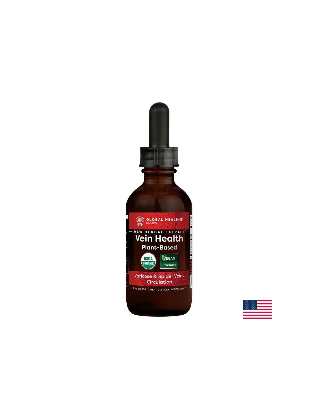 Венозна система – Vein Health х 59.2 ml капки, Global Healing
