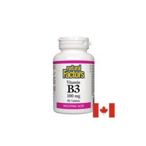 Vitamin B3/ Витамин В3 х 90 таблетки Natural Factors