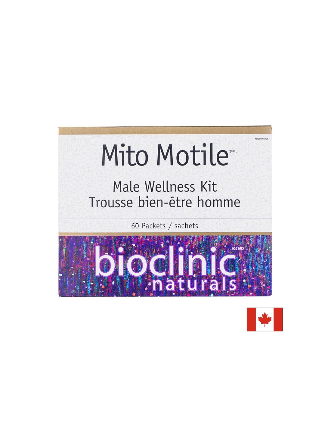 Mito Motile™ Male Wellness Kit/ Фертилитет формула за мъже x 60 пакетчета Natural Factors Mito Motile™ Male Wellness Kit/ Фертилитет формула за мъже x 60 пакетчета Natural Factors