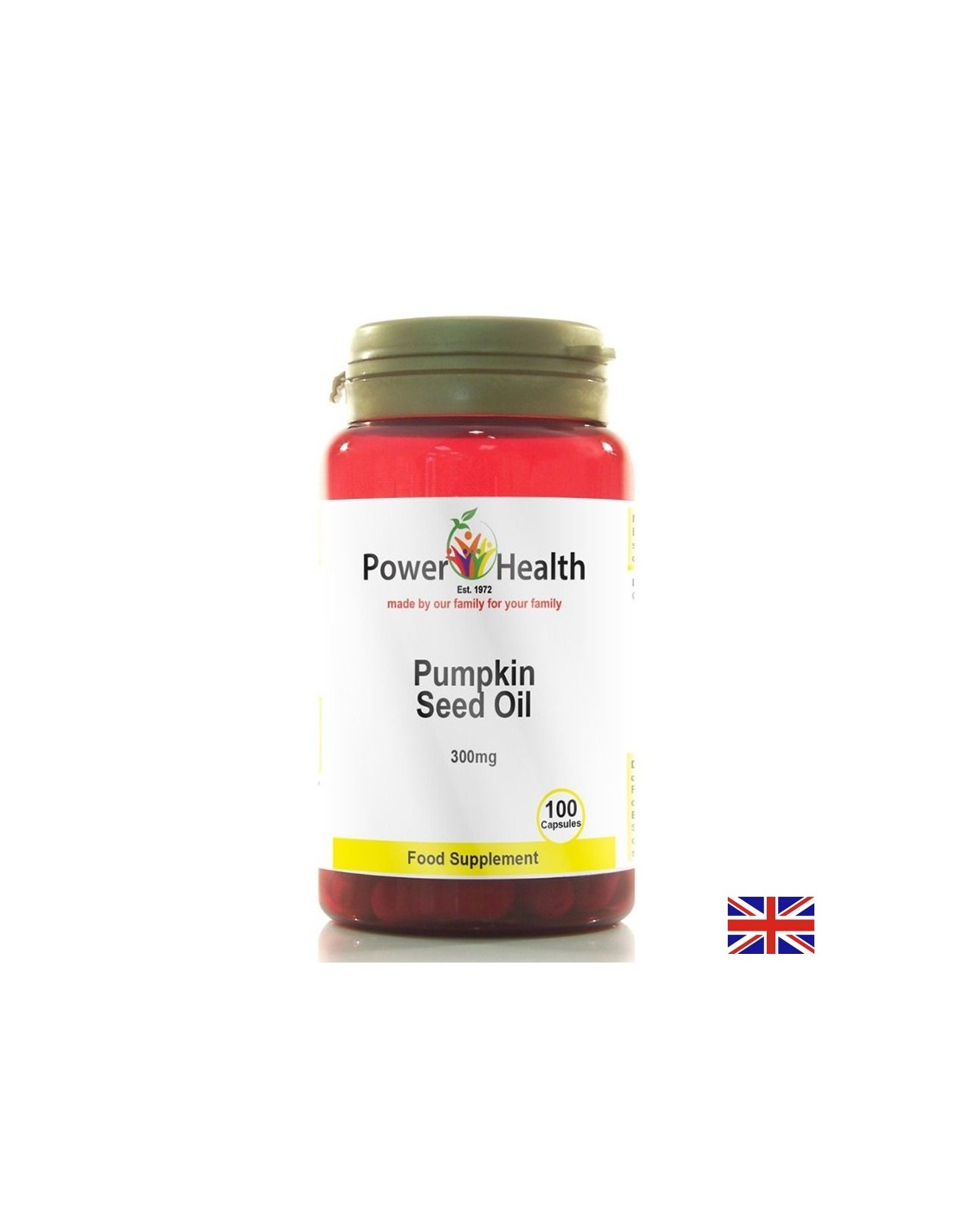 Простата и уринарен тракт - Масло от тиквено семе 300 mg, 100 капсули