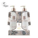 Boutique England, Комплект дуо за тяло "Нероли, Круша и Хедихиум" - 2 x 500 мл