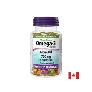 Веган Омега 3 (масло от водорасли) 385 mg x 60 софтгел капс