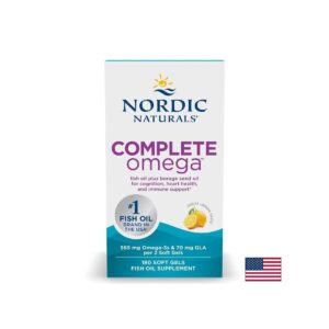 Nordic Naturals Complete Омега 3 6 9 с масло от пореч капсули