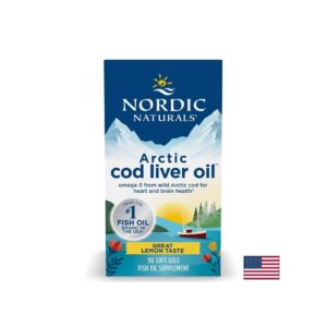 Nordic Naturals масло от черен дроб на арктическа треска