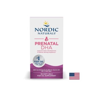 Nordic Naturals пренатална Омега-3 и витамин D3 за бременни My Flame