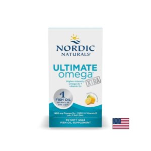 Nordic Naturals Ултимат Омега Xtra с витамин D3 софтгел капсули My Flame