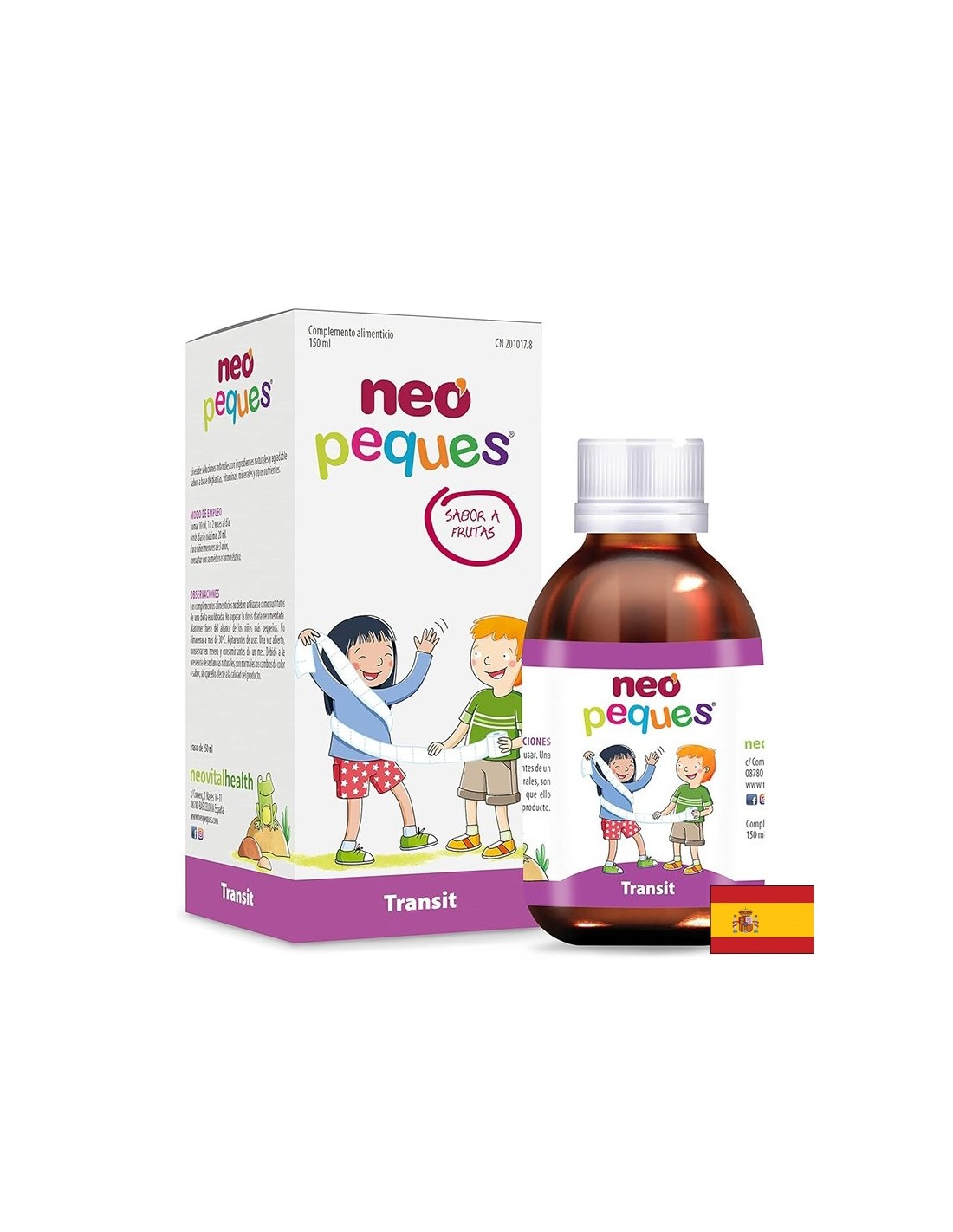 sirop-za-deca-tamarind-pektin-i-lavska-griva-chreven-tranzit-150-ml детски сироп Neo Peques Transit за нормално храносмилане и чревен транзит